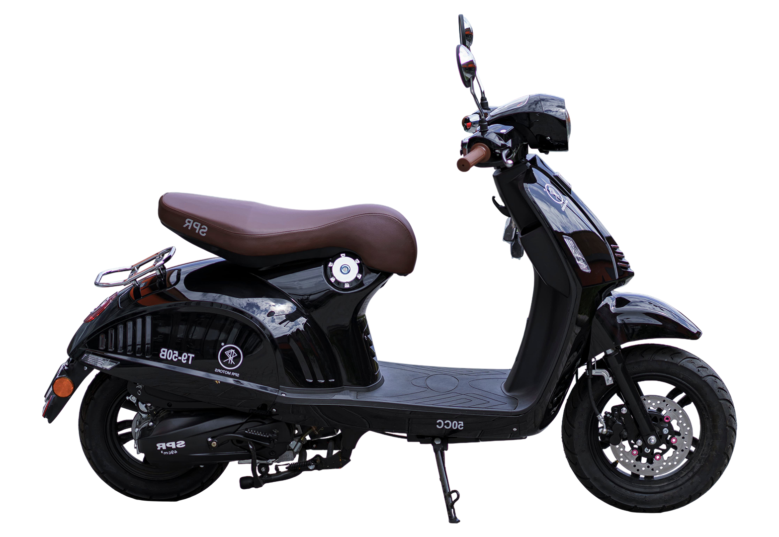 Скутер SPRMOTORS Vespa (Черный)