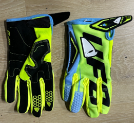 Мотоперчатки UFO Салатовый/Черный Размер L