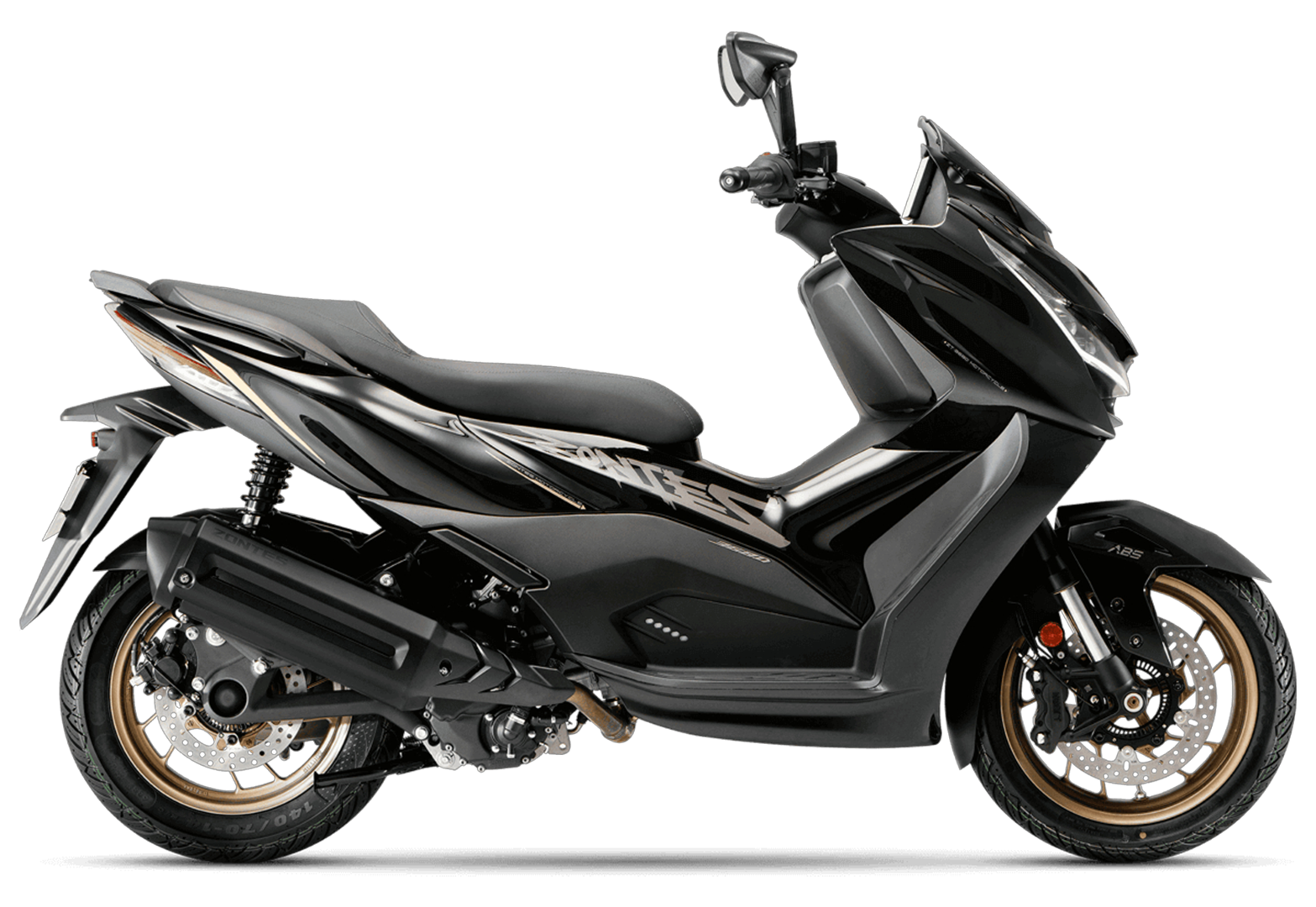 Максискутер ZONTES ZT368-D 2026 (ПТС) Черный