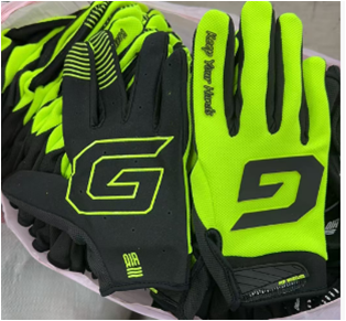 Мотоперчатки GRID Air Салатовый/Черный Размер L