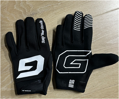 Мотоперчатки GRID Air Черный/Белый Размер M