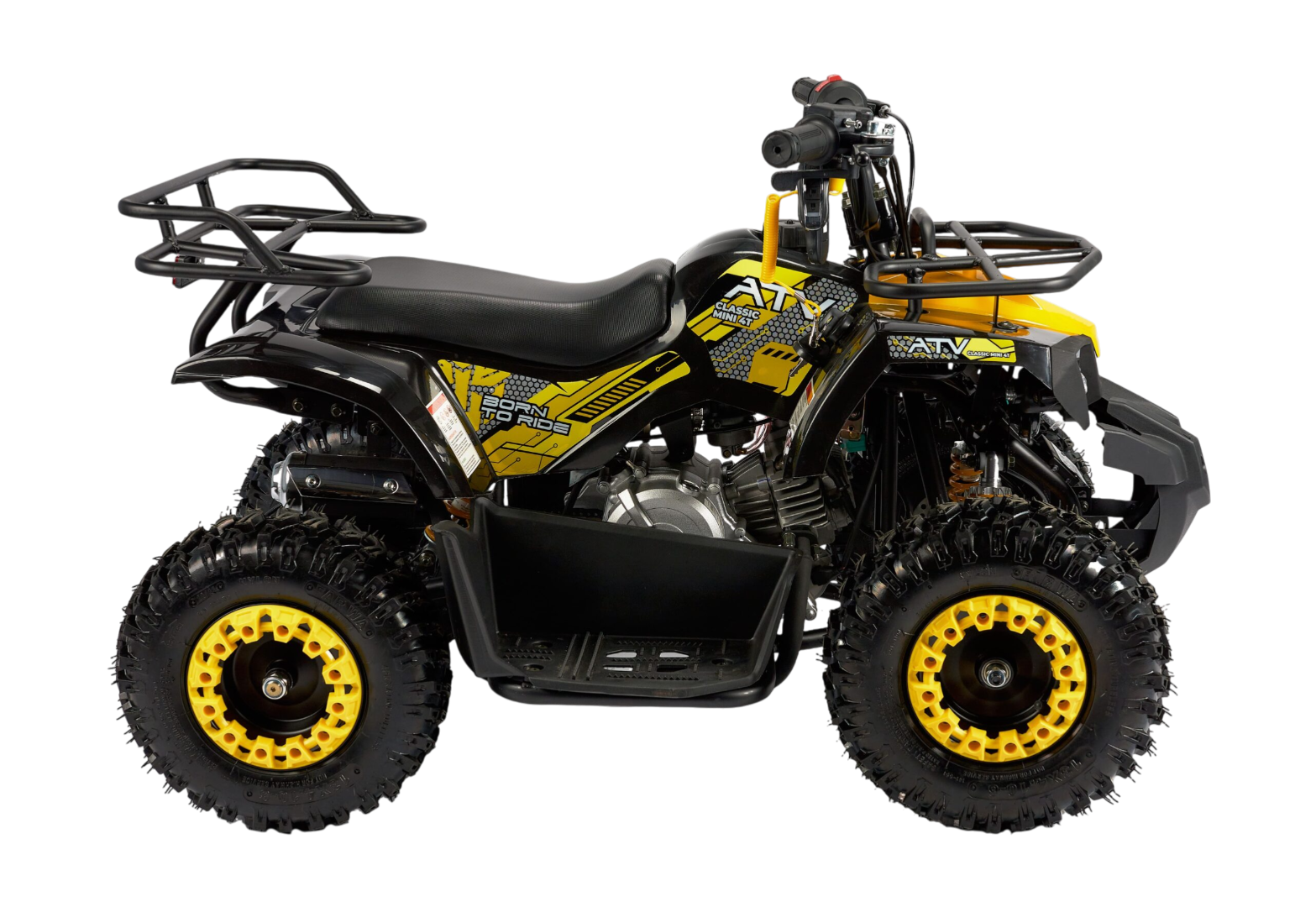 Квадроцикл Avantis ATV Classic mini 4T Желтый