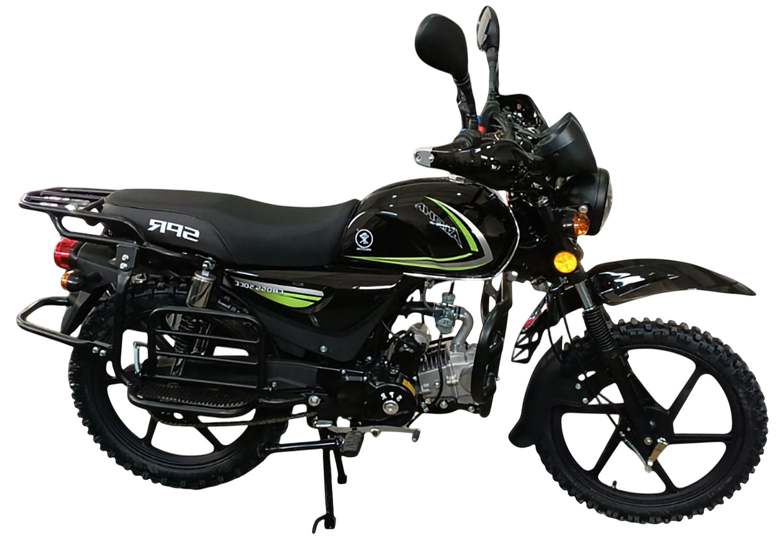 Мопед SPRMOTORS Alpha Cross (Черный)