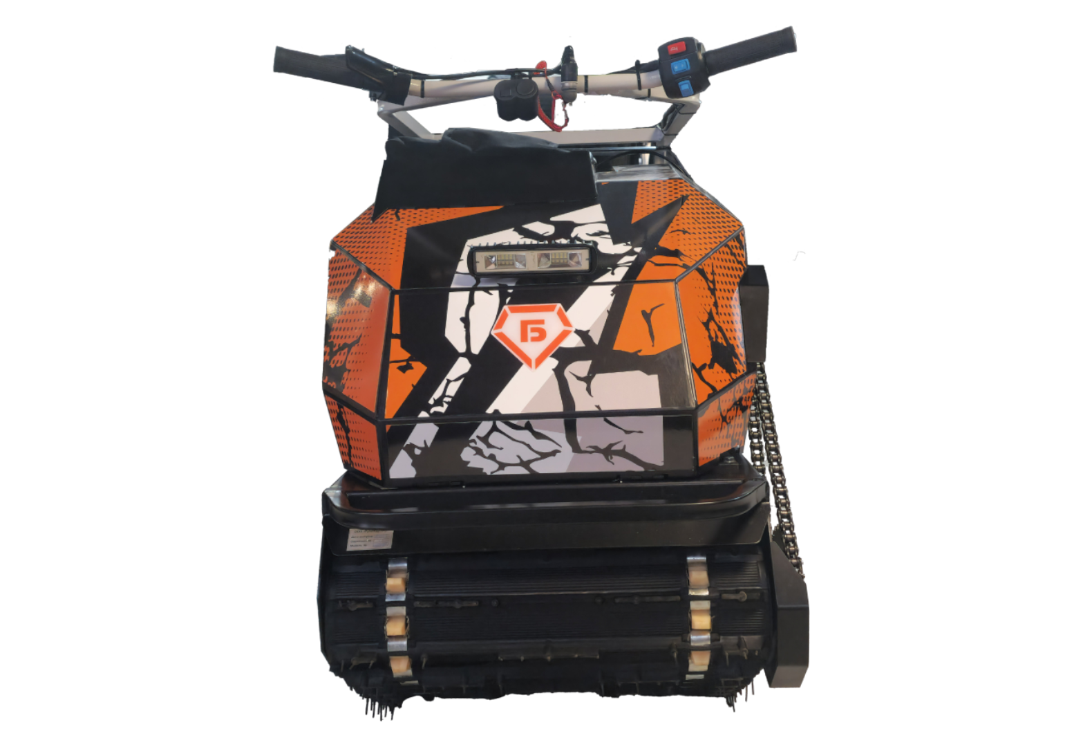 Мотобуксировщик Бурлак PRO