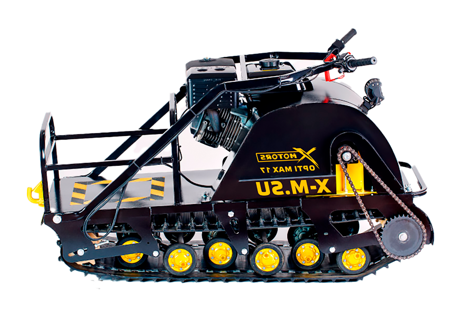 Мотобуксировщик X-MOTORS OPTI MAX 19 л.с с подогревом ручек