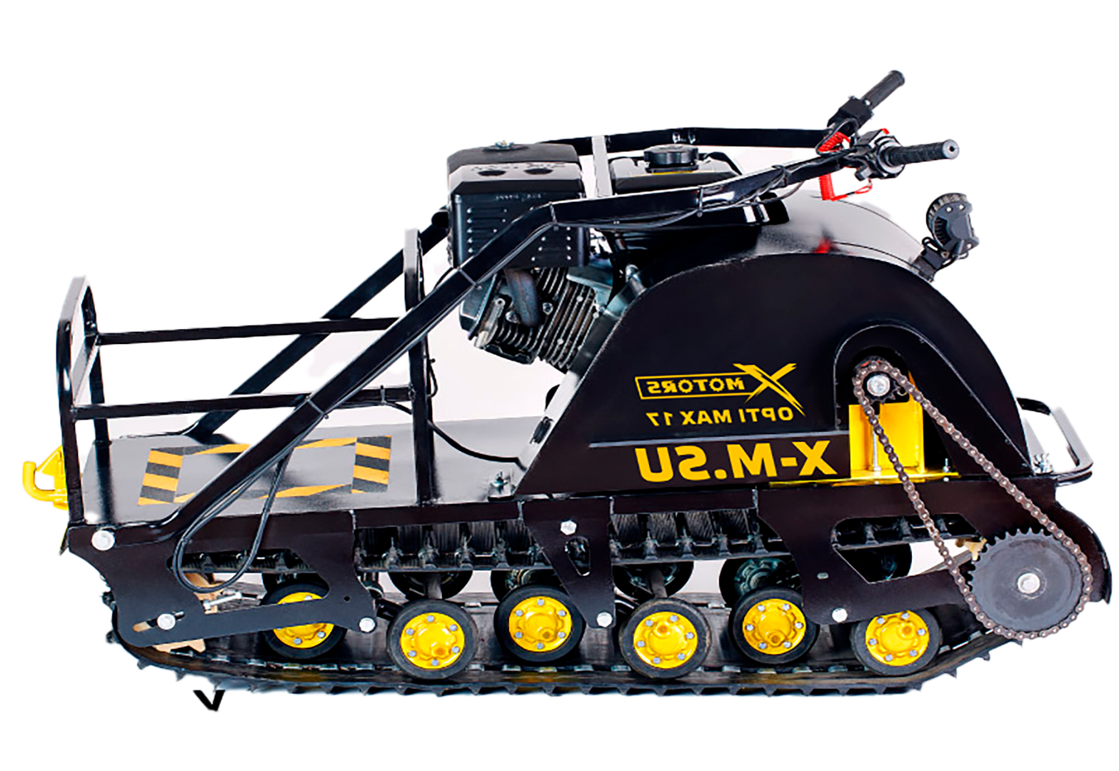 Мотобуксировщик X-MOTORS OPTI MAX 22 л.с. c реверсом и подогревом ручек