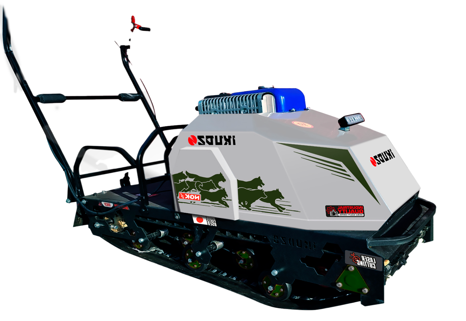 Мотобуксировщик IKUDZO 2.0 1450/500 EKR19/ESR19 (с реверсом)