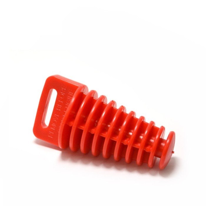 Пробка в глушитель большая SM-PARTS SM-654 красная
