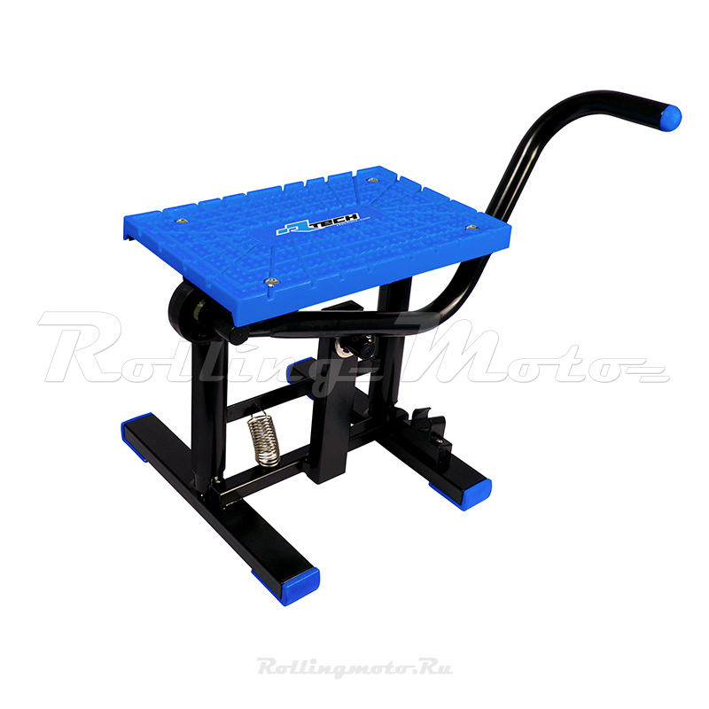Подставка для кроссового мотоцикла с лифтом R-Tech синяя