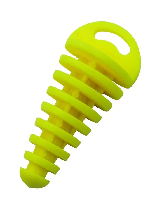 Пробка глушителя для питбайка и эндуро мотоцикла / 2T-4Т (15-38мм) желтая