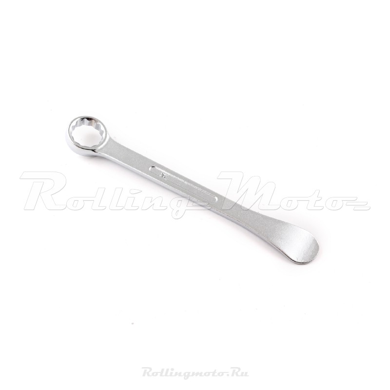 Лопатка монтажная алюминиевая с накидным ключом M27  SM-PARTS