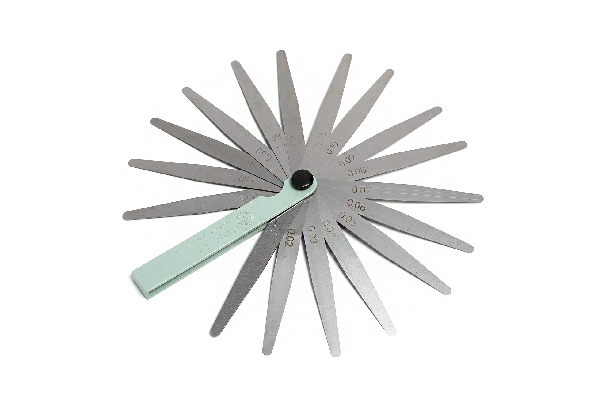 Набор щупов для регулировки клапанов (0.02-1.00 мм)