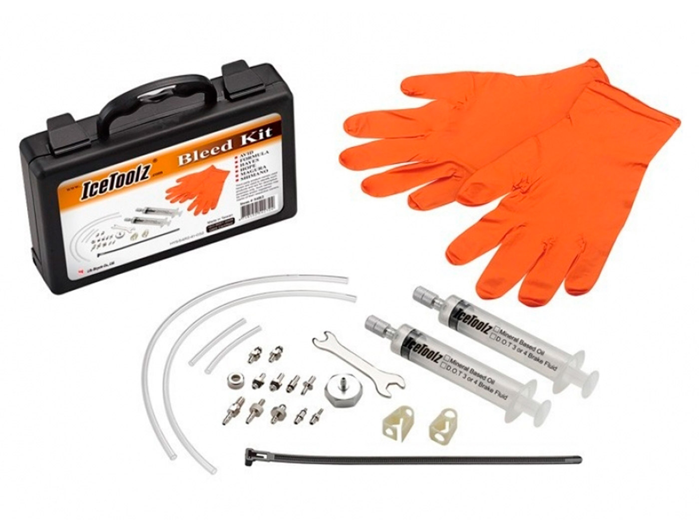 Набор для прокачки гидравлической системы (в кейсе) CN