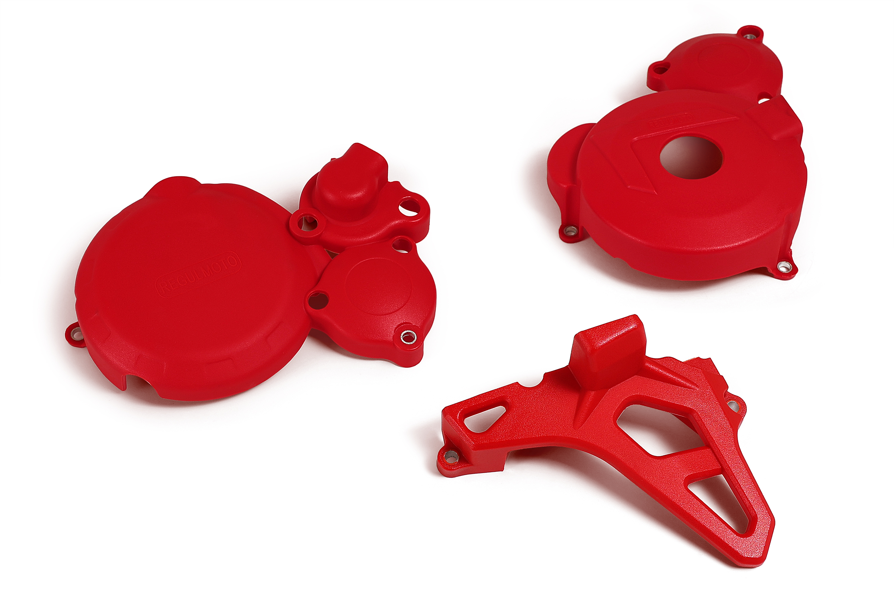 Крышки защитные на двигатель ZS NB300 /CBS300 (Красные)