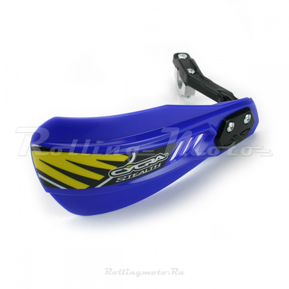 Защита рук мотокросс + крепеж на руль CYCRA STEALTH PRIMAL синяя