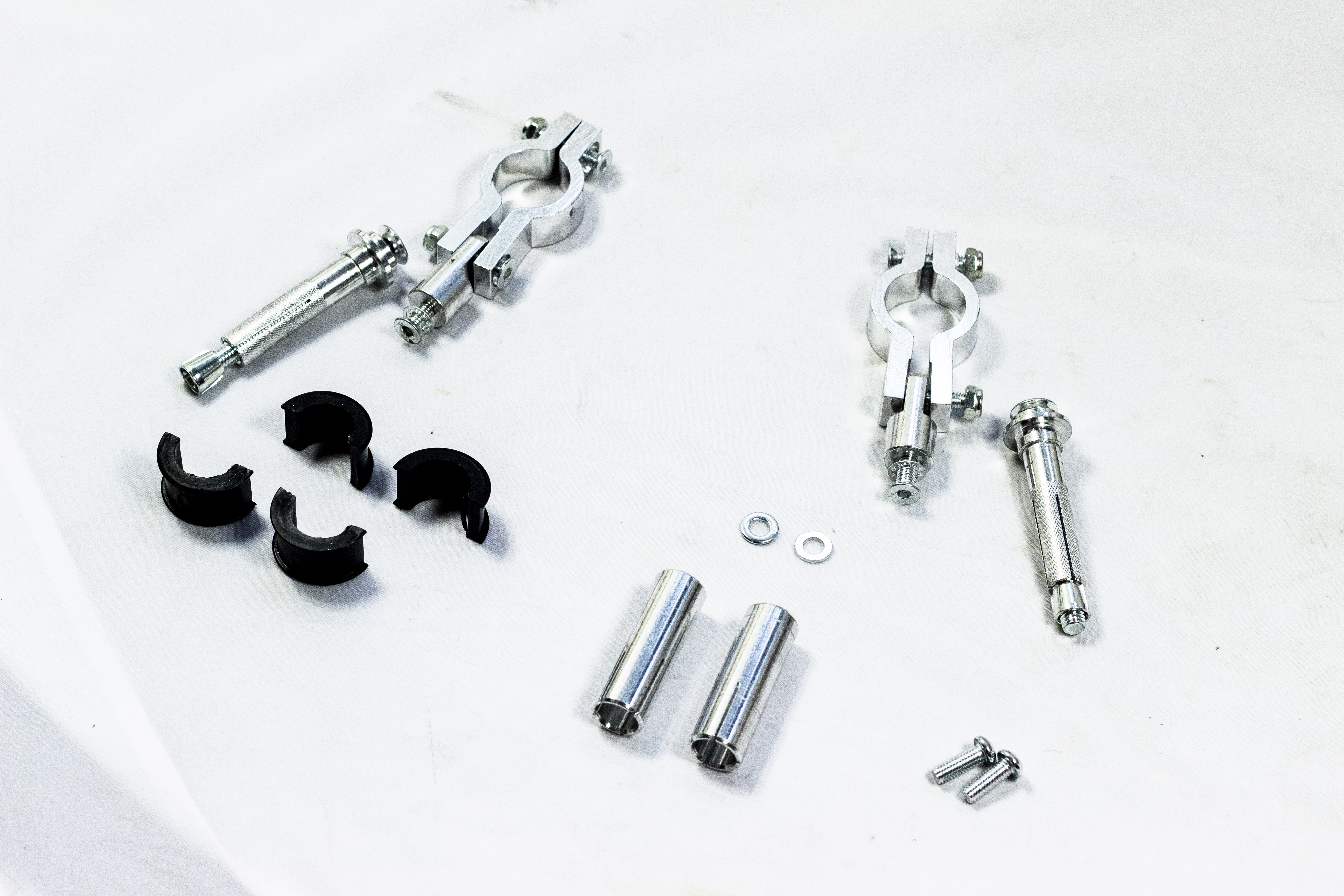 Крепление для защита рук RALLY PRO, комплект для 28.6мм руля