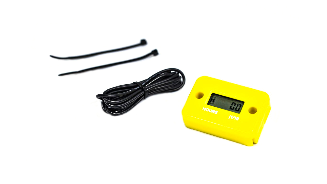 Счетчик моточасов (без тахометра) SM-PARTS  SMP-006 желтый