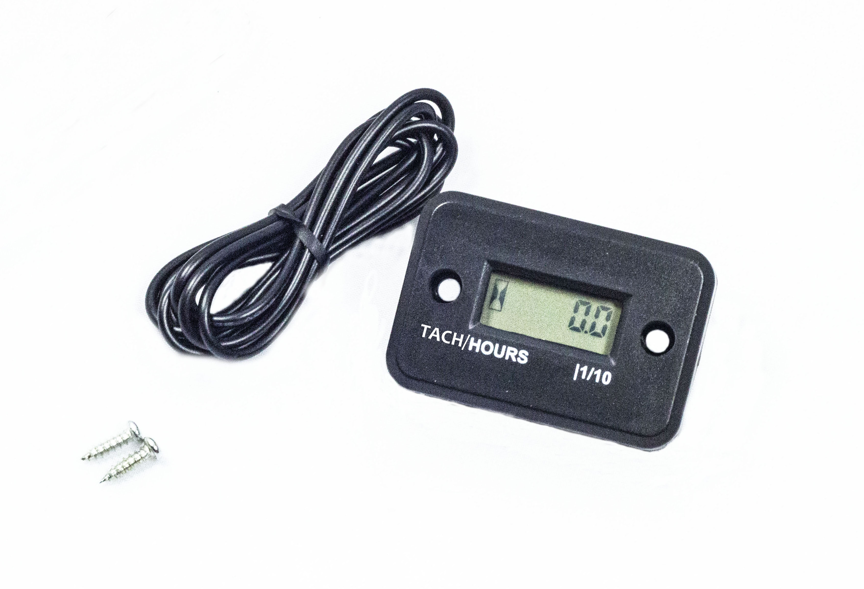 Счетчик моточасов (c тахометром для 2T двиг.) SM-PARTS  SMP-012 черный