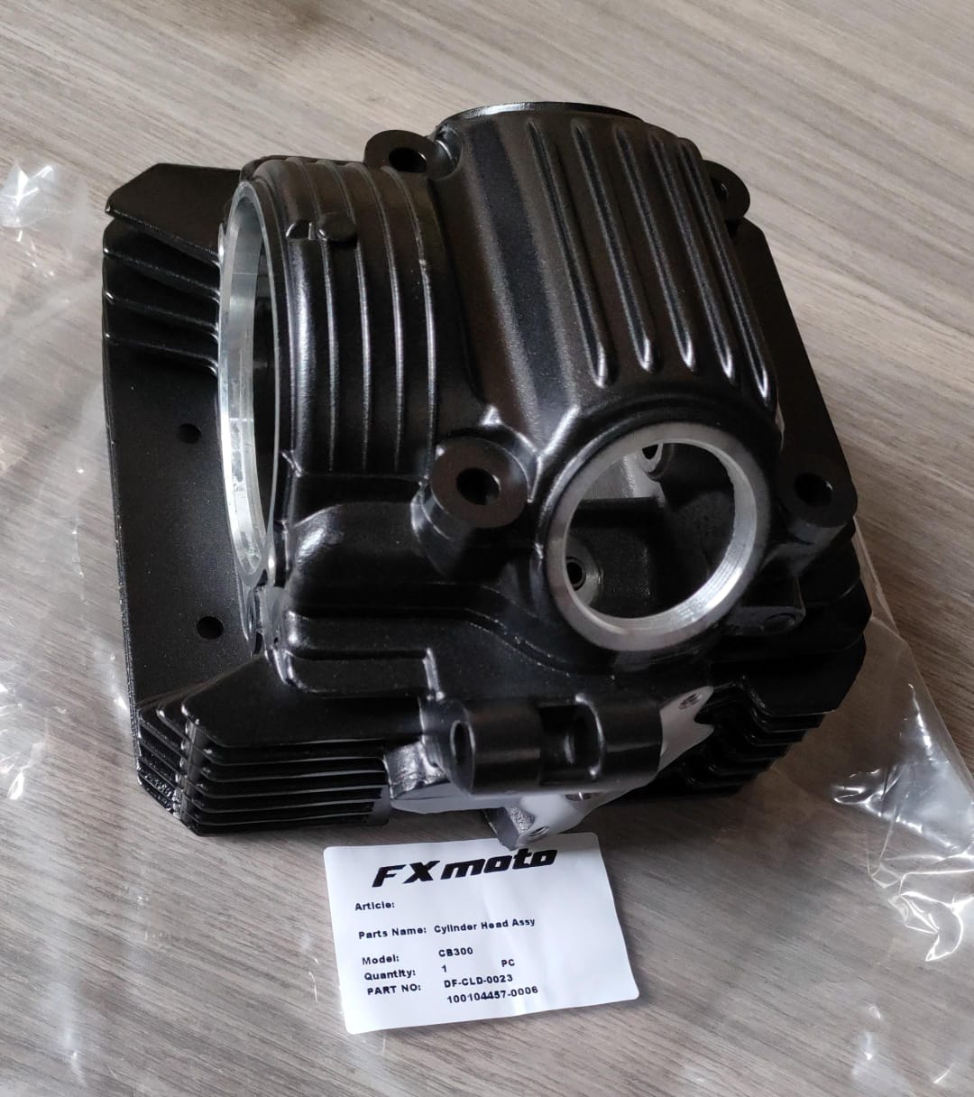Головка цилиндра черная (корпус) двиг. zs 175fmm (CB300)