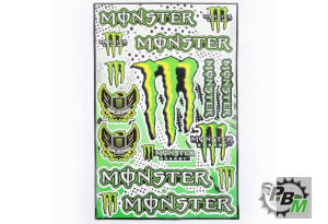 Наклейки набор D6030 Monster #2