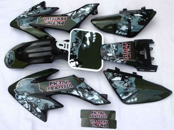 Наклейки на пластик (комплект) KAYO CRF 