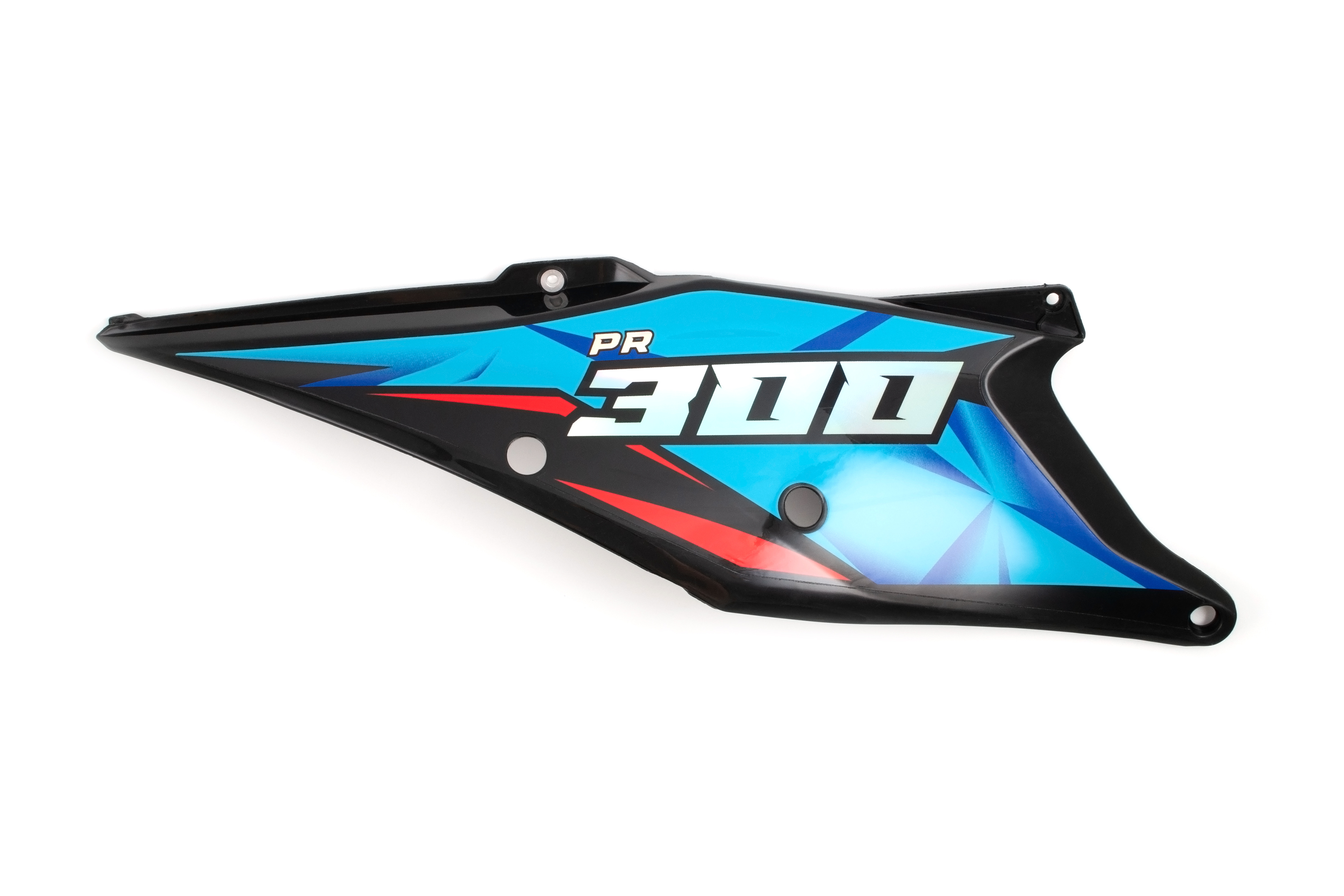 Обтекатель задний правый на эндуро KTM 20-23г. (рама К8) черный (с наклейками)