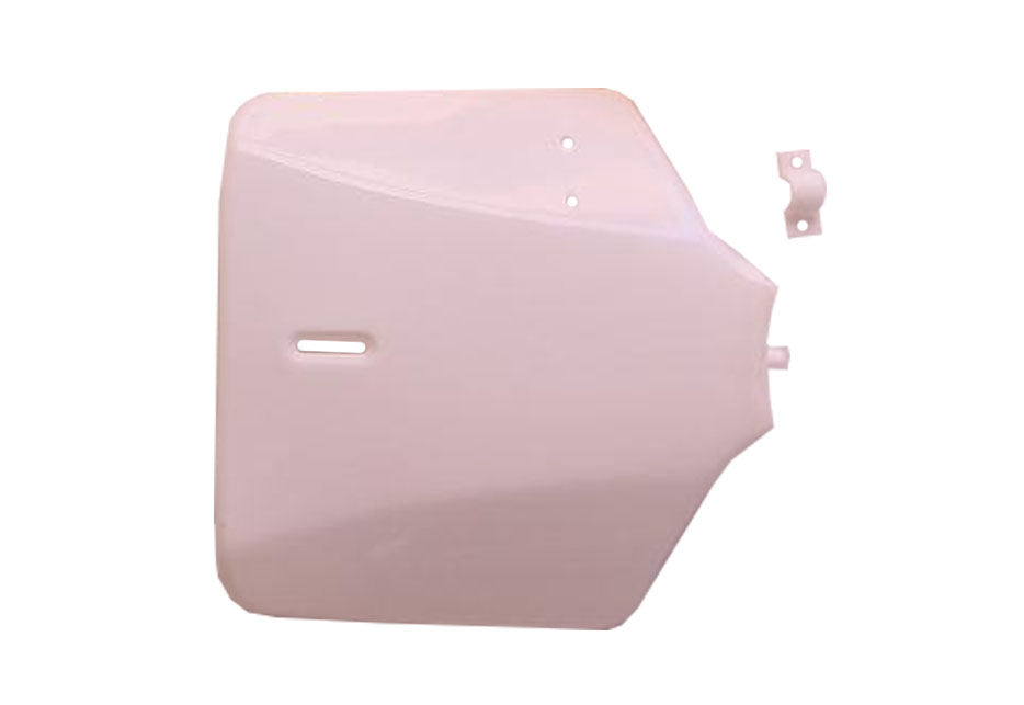 Щиток передний белый KLX