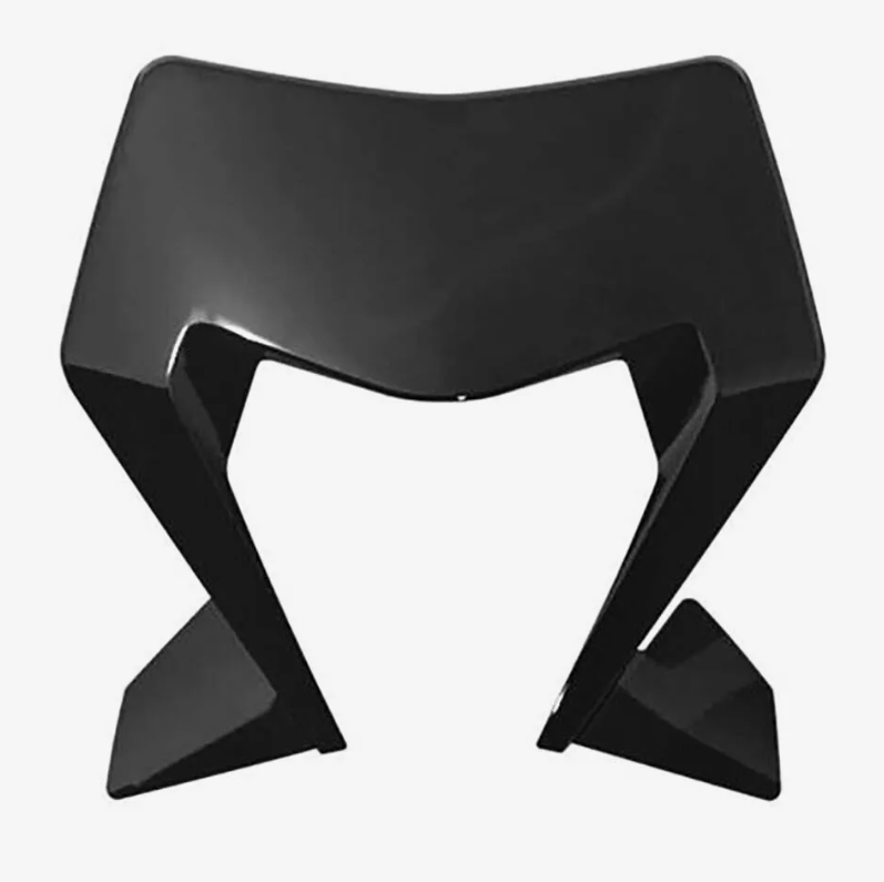 Облицовка фары на эндуро КТМ 24г. (рама К10) черная