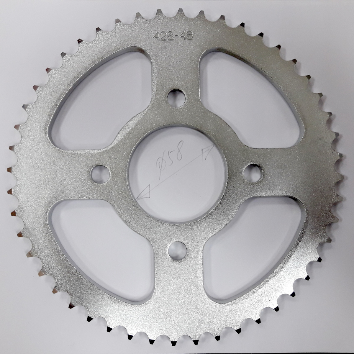 Звезда ведомая 428x58x48Т М10x4x90мм BSE Z1-Z2