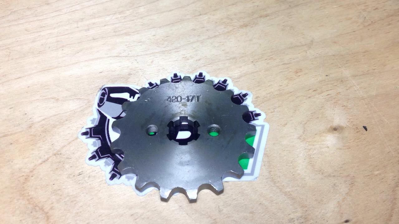 Звезда передн. 17Т 420