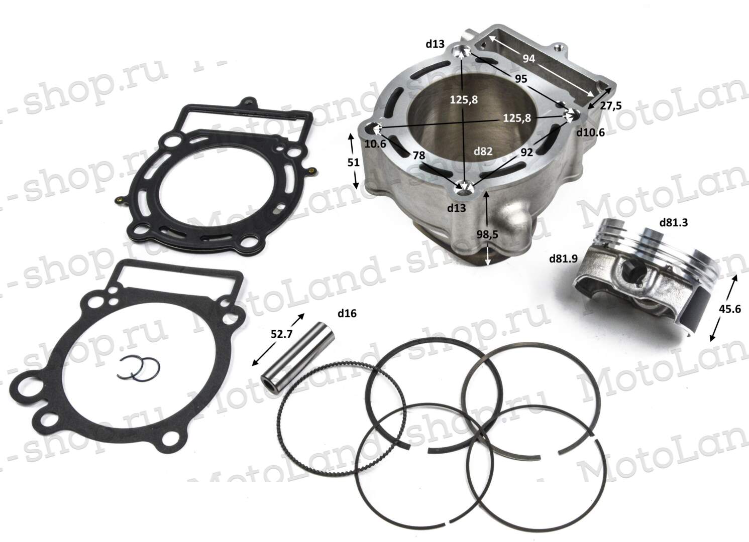 ЦПГ (поршневая) zs177 (NC300) ZS