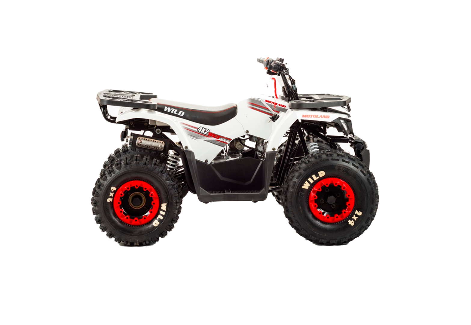 Квадроцикл Motoland 125 WILD BASIC белый