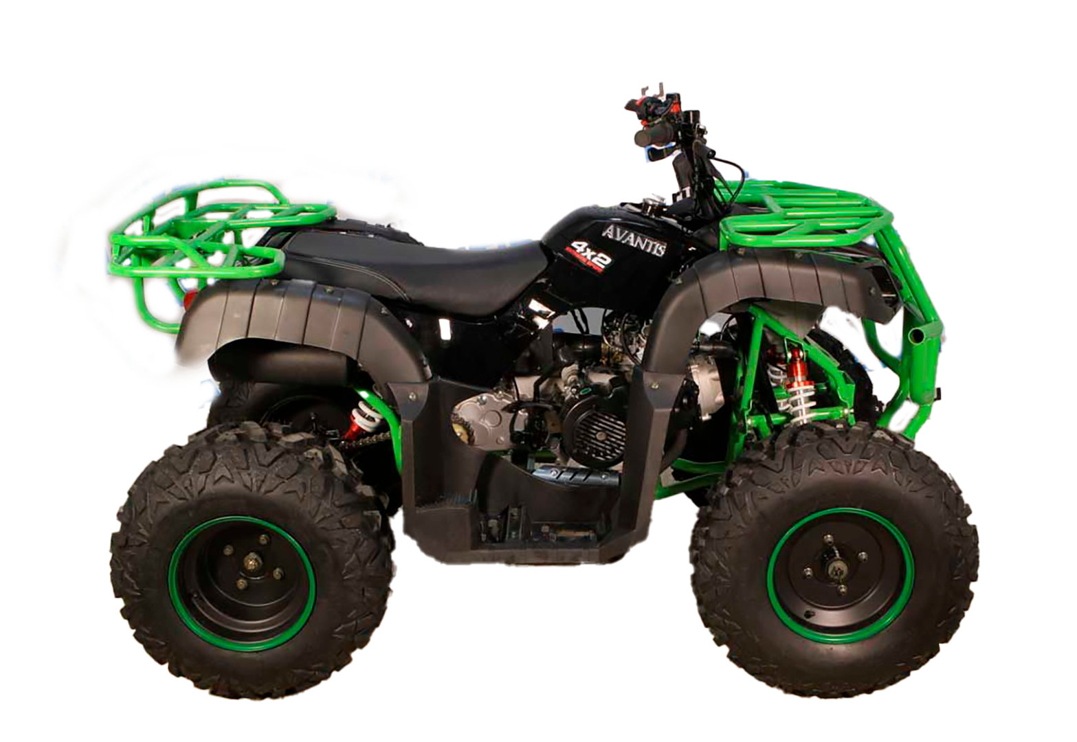 Квадроцикл Avantis H200 (баланс. вал) 2023 Черный/Зеленый