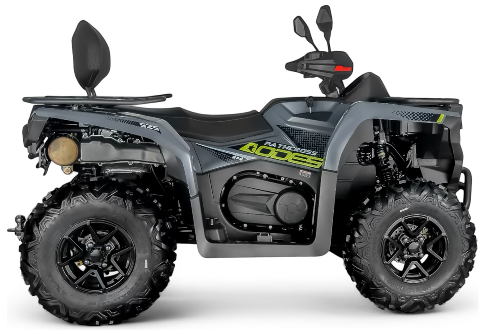 Квадроцикл AODES PATHCROSS 525L 2025, двухместный (Серый)