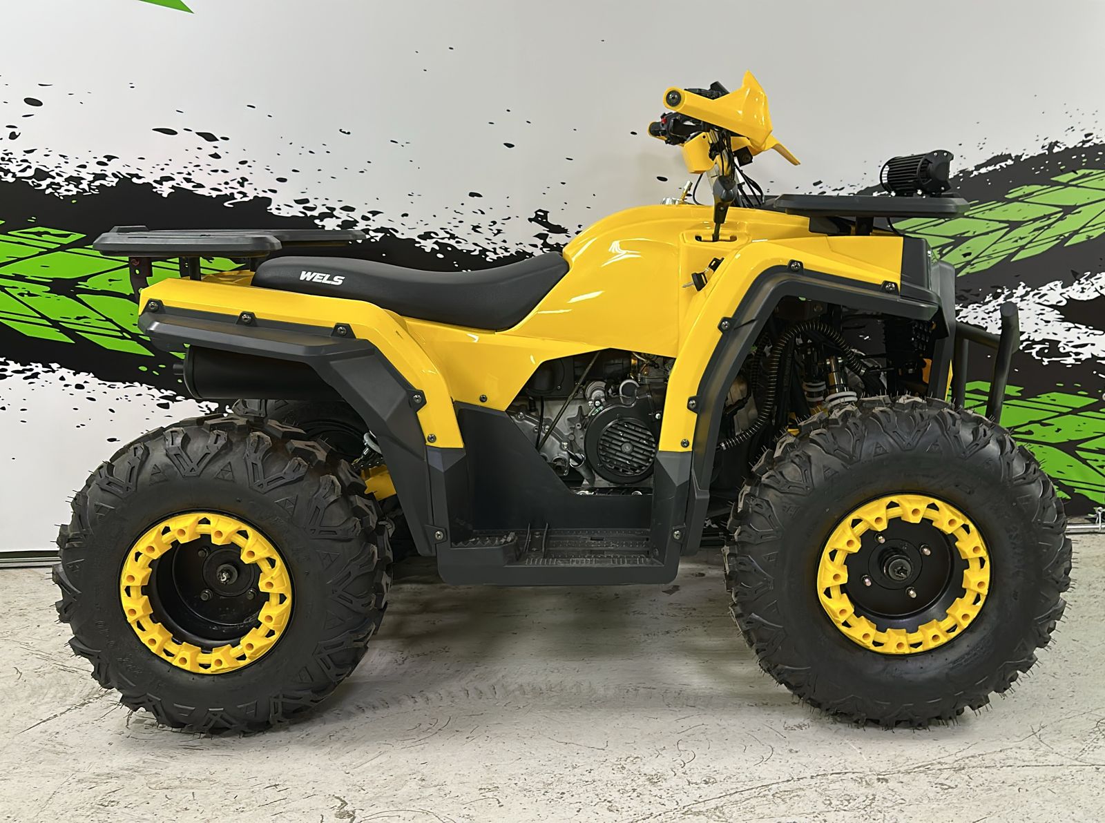 Квадроцикл WELS THUNDER Trail 200 жёлтый
