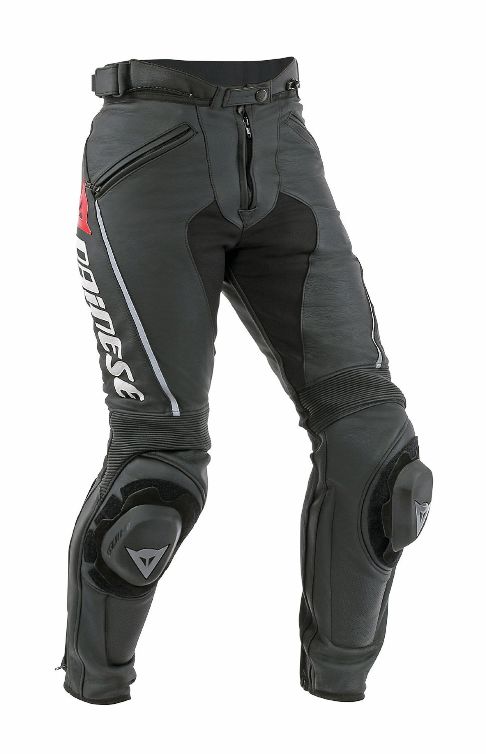 Брюки кож. DELTA PRO C2 PELLE  LADY черные / черные 38