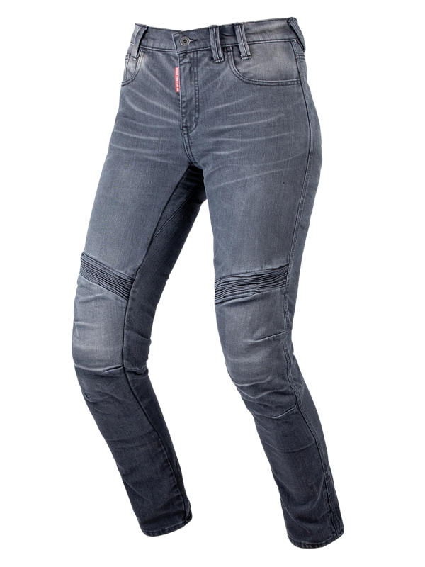 EF56 Мотоджинсы SNAKE LADY жен. CORDURA DENIM Чёрный (30)
