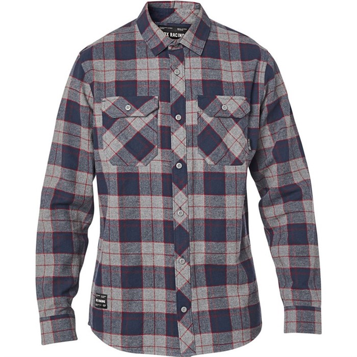 Рубашка Fox Traildust 2.0 Flannel Взрослый, XL, серый, 2020 (23826-185-XL)