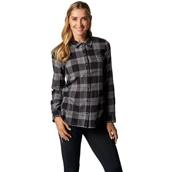 Рубашка женская Fox Pines Flannel Женский, S, серый, 2020 (25703-185-S)
