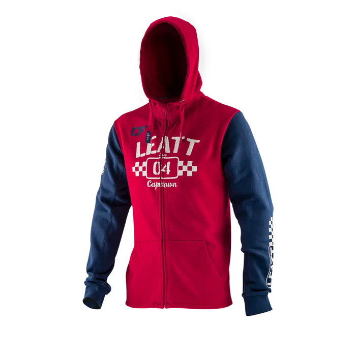 Толстовка Leatt Heritage Hoodie Взрослый, XL, красный, 2021 (5021800343)
