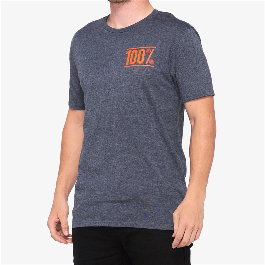 Футболка 100% Global Tee-Shirt Взрослый, M, синий, 2019 (32109-015-11)