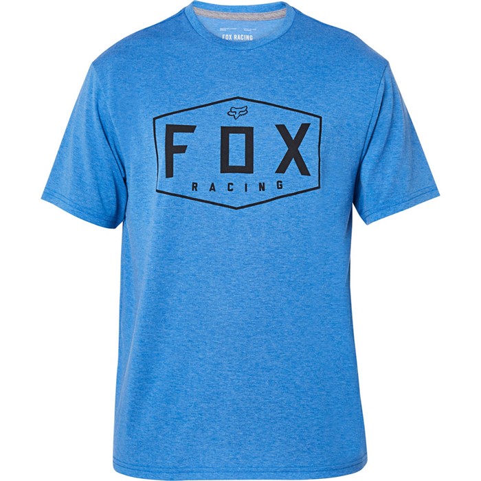 Футболка Fox Crest SS Tech Tee Взрослый, L, синий, 2020 (25993-598-L)