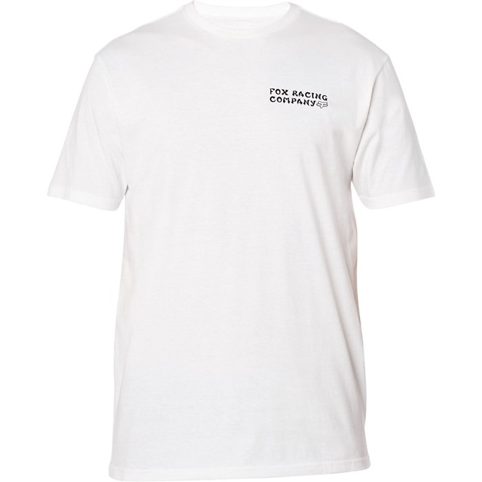 Футболка Fox Death Wish SS Premium Tee Взрослый, M, белый, 2020 (26000-190-M)