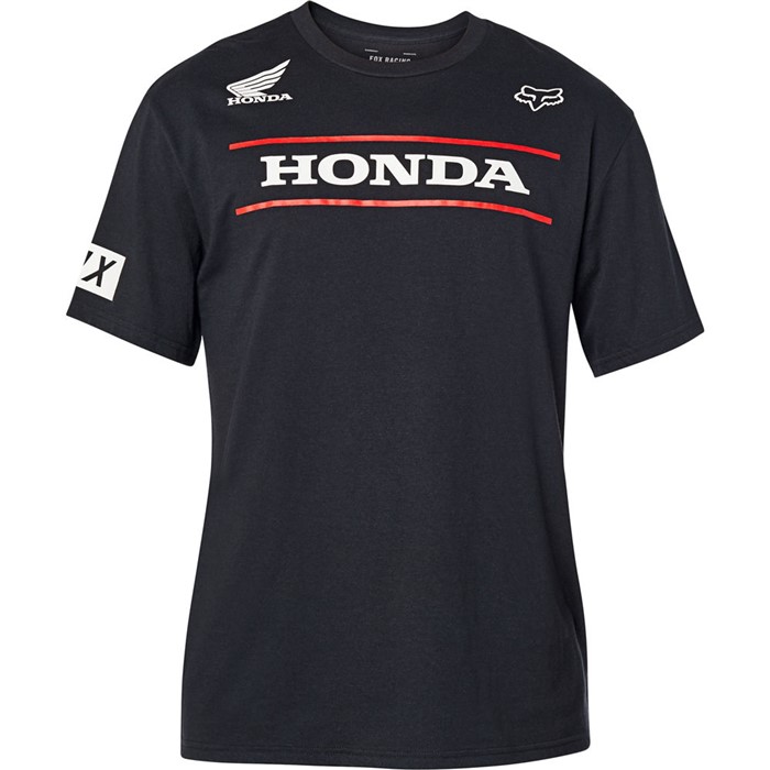 Футболка Fox Honda SS Tee Взрослый, XXL, черный, 2020 (26017-001-2X)