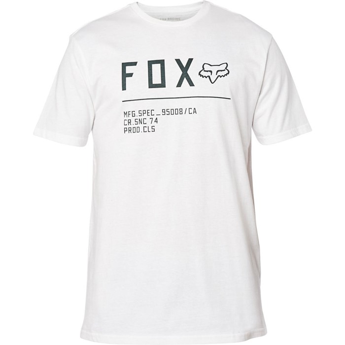 Футболка Fox Non Stop SS Premium Tee Взрослый, M, белый, 2020 (23709-190-M)