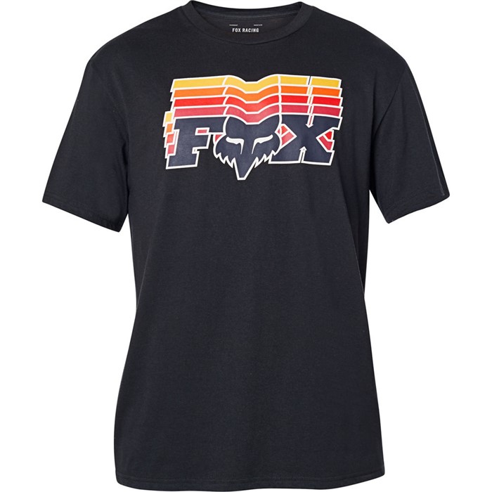 Футболка Fox Off Beat SS Tee Взрослый, S, черный, 2020 (26018-001-S)