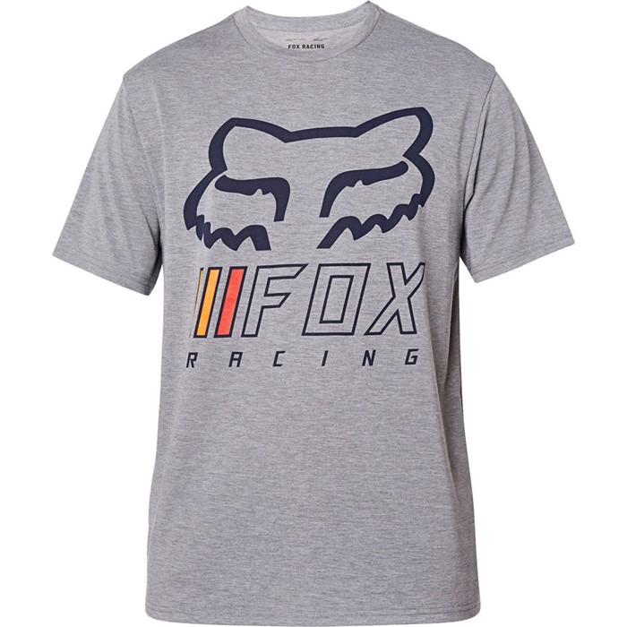 Футболка Fox Overhaul SS Tech Tee Взрослый, XXL, серый, 2020 (26453-185-2X)