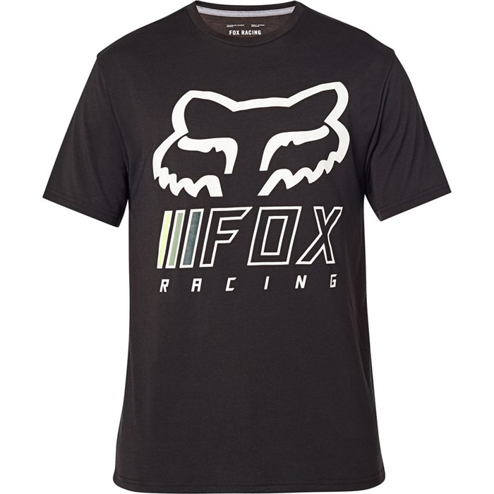 Футболка Fox Overhaul SS Tech Tee Взрослый, XXL, черный, 2020 (26453-151-2X)