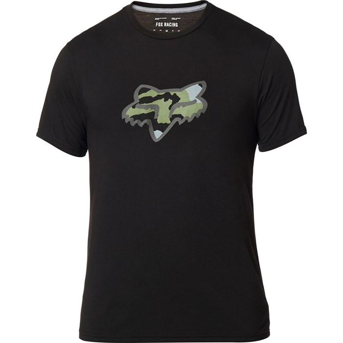 Футболка Fox Predator SS Tech Tee Взрослый, L, черный, 2020 (24462-001-L)