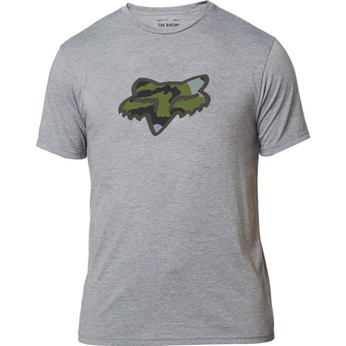 Футболка Fox Predator SS Tech Tee Взрослый, M, серый, 2020 (24462-185-M)